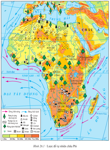 Châu Phi Tiếp Giáp Với Hai Đại Dương Là Đại Dương Nào? Địa Hình Và Khoáng Sản Châu Phi